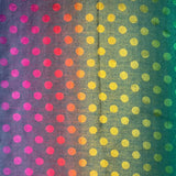 Reversible Pashmina - Rainbow Dots Print