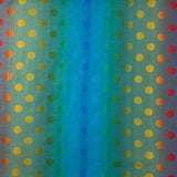 Reversible Pashmina - Rainbow Dots Print