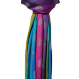 Reversible Pashmina - Rainbow Dots Print