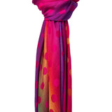 Reversible Pashmina - Rainbow Dots Print