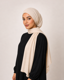 Double Stitch Border 100% Modal Hijab