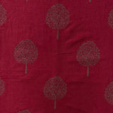 Tree of life print winter scarf on cashmere mix with tassels