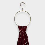 Big Golden round scarf hanger