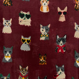 Funny Cat Print Scarf