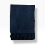 Classic Plain Cashmere Blend with Tassels - 10 + colours available