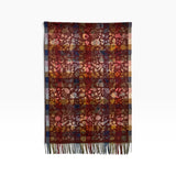 Patchwork Floral Paisley Scarf with Tassel Fringe