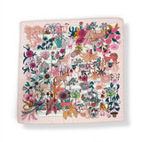 Ornate Botanical & Wildlife Square Scarf