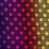 Reversible Pashmina - Rainbow Dots Print