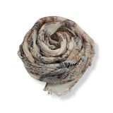 Paisley print scarf