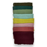 Crinkle plain with golden border