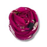 Dog Print With Mix Breeds On Medium Lightweight Scarf