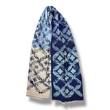 Geometric Bloom Cashmere Blend Scarf