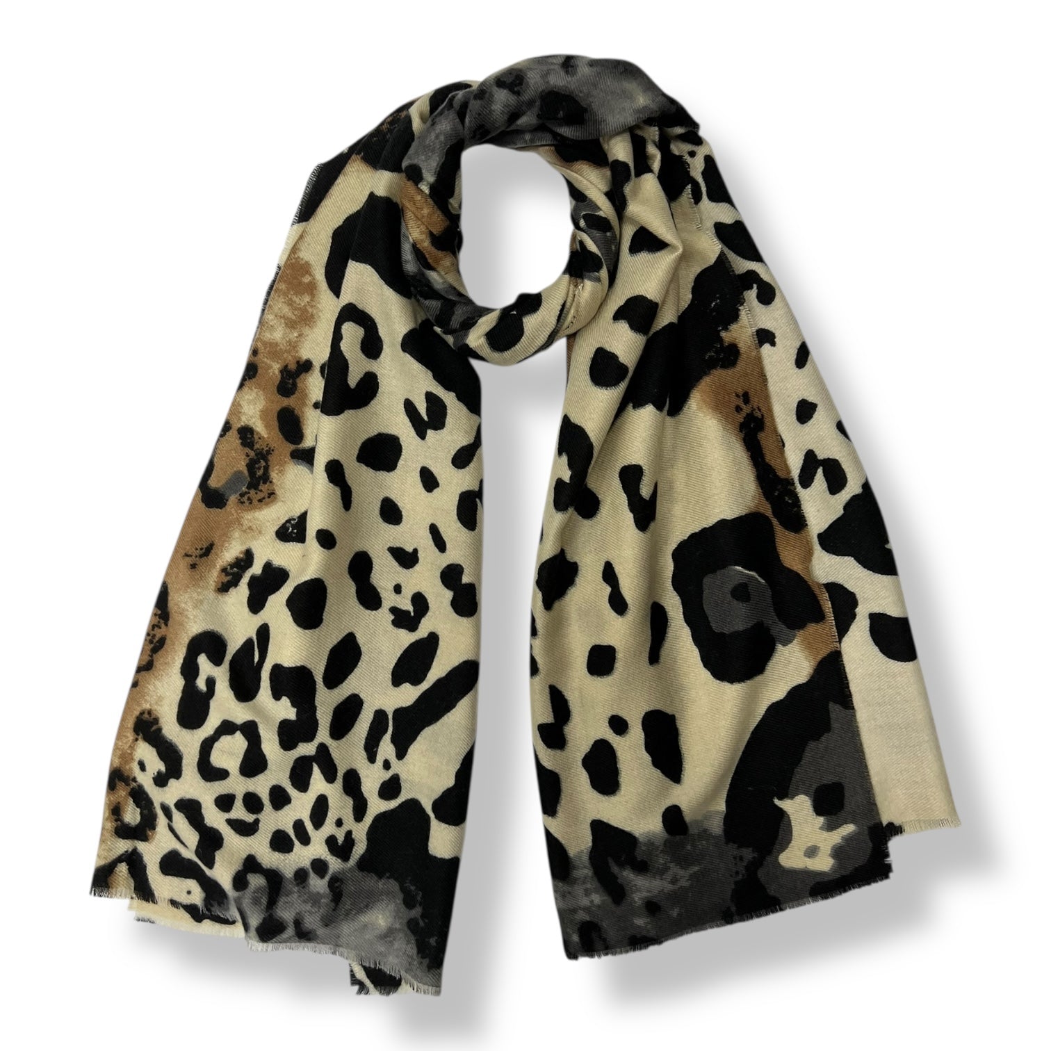 Leopard Print Soft Touch Scarf