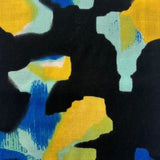 Ocean Splash Abstract Print Scarf