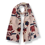 Blush Garden Floral Print Scarf