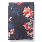 Midnight Blossom Print Scarf