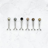 No Snag Hijab Clip one set of six with pearls