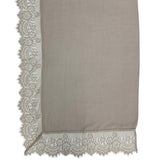Modal Lace Border Hijab