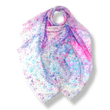 Vibrant Mosaic Print Scarf