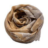 Printed Calendula Flower Pattern Scarf