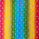 Reversible Pashmina - Rainbow Dots Print