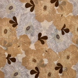 Printed Calendula Flower Pattern Scarf