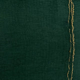 Crinkle plain with golden border