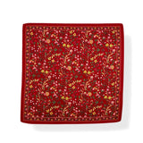 Vintage Meadow Floral Border Scarf