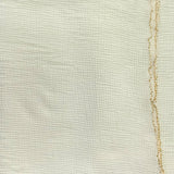 Crinkle plain with golden border