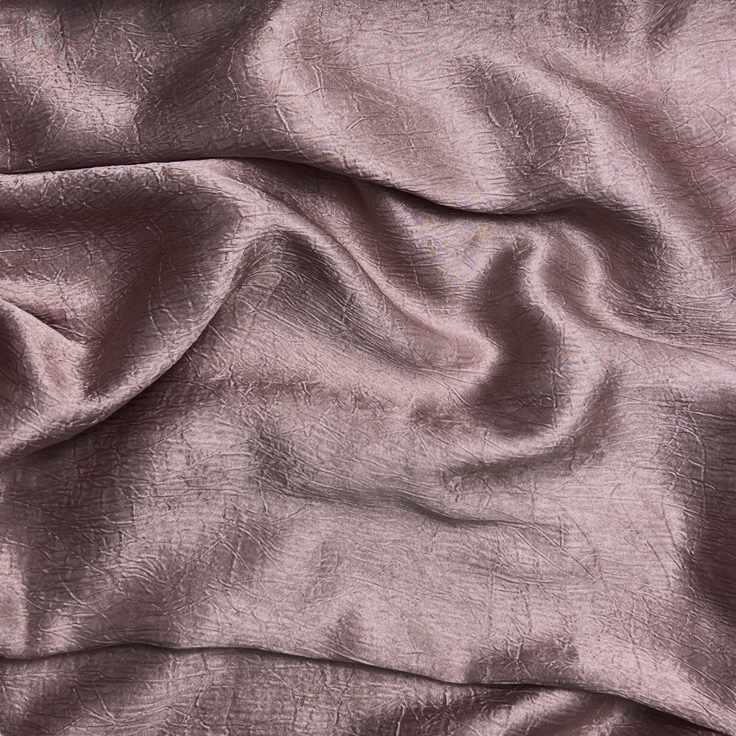Crushed Satin plain scarf