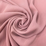 Chiffon Muna Ribbed Plain Scarf