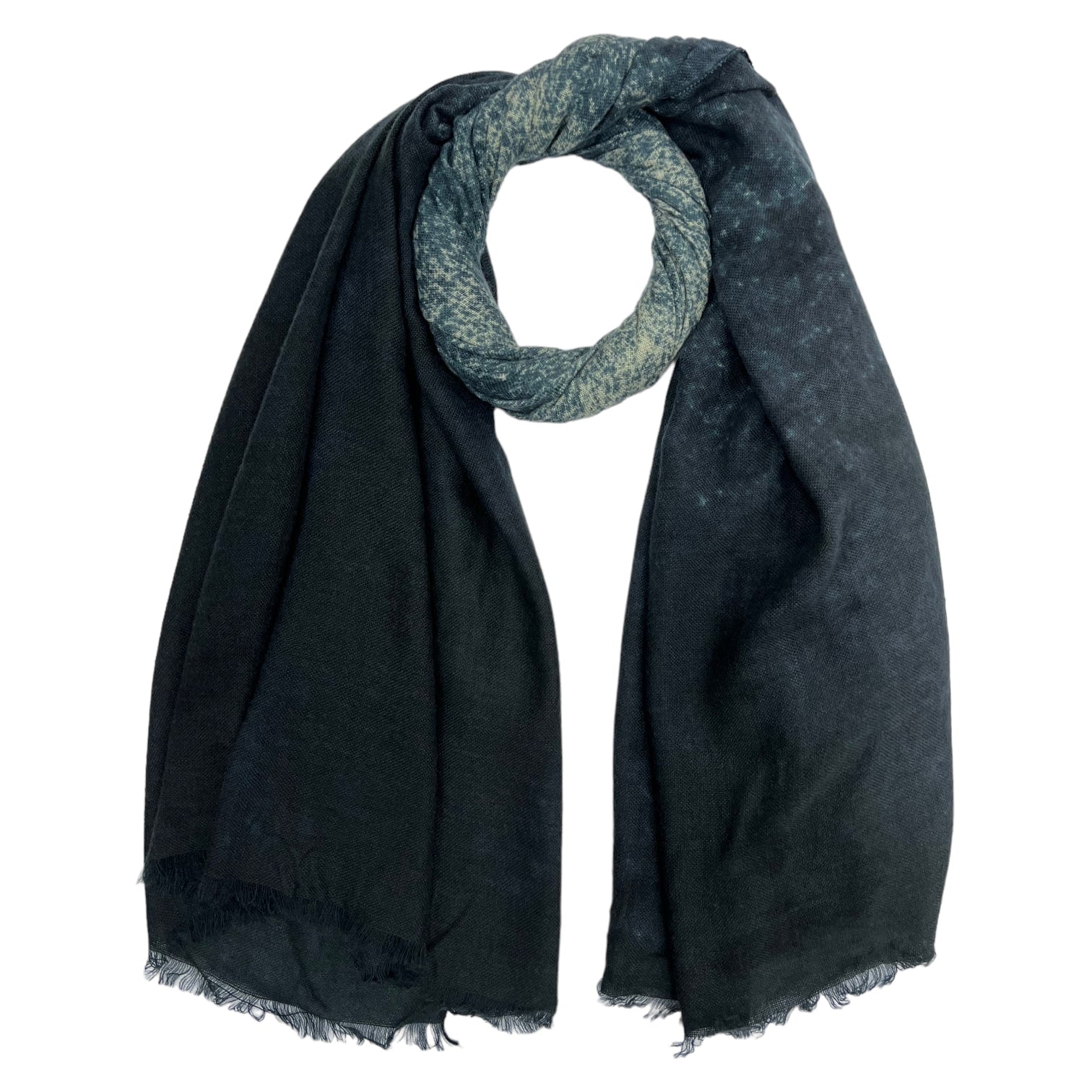 Ombre medium lightweight scarf