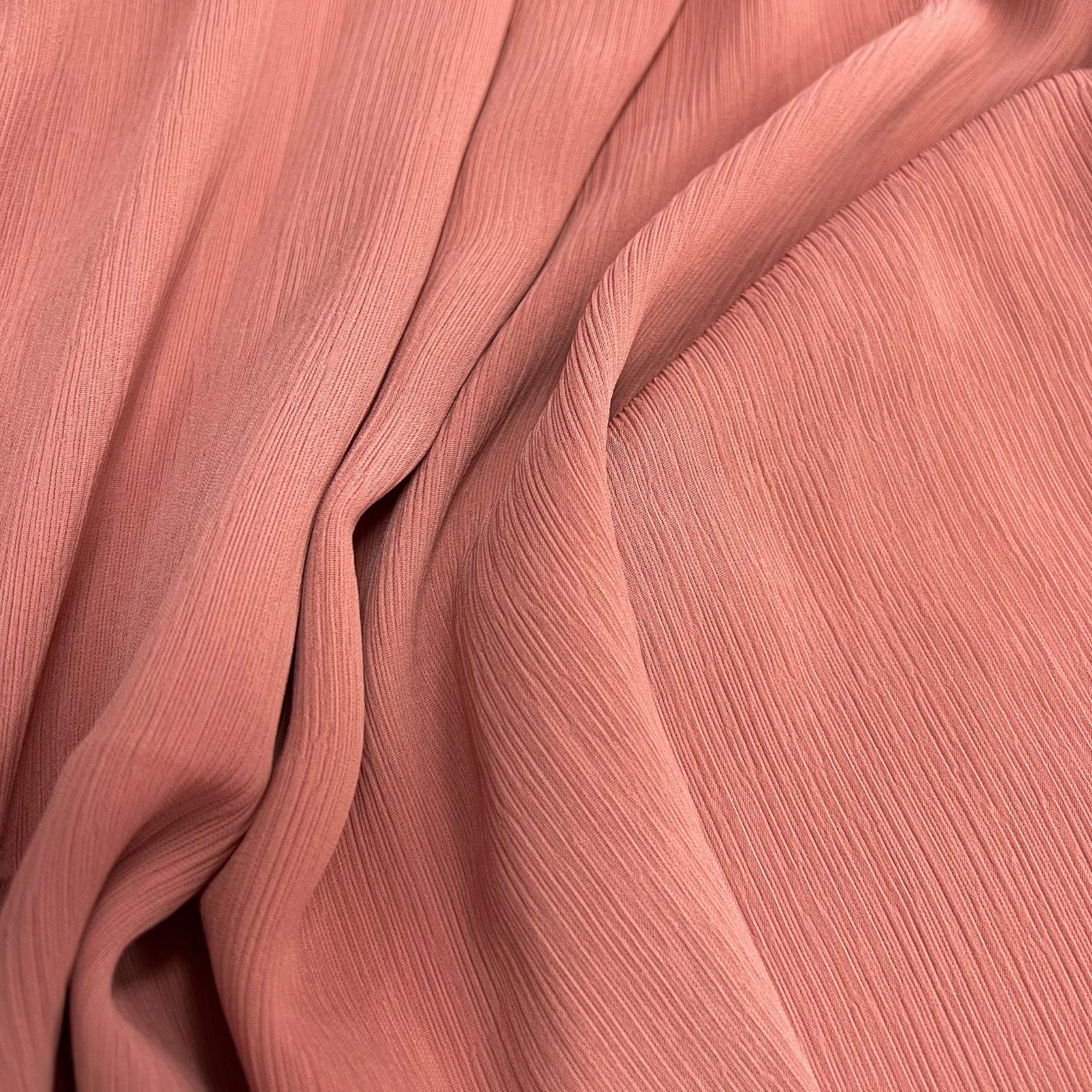 Chiffon Muna Ribbed Plain Scarf