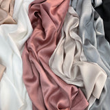 Hammered grained satin