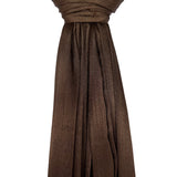 Shimmer sheen ribbed plain hijab veil