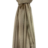 Shimmer sheen ribbed plain hijab veil