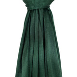 Shimmer sheen ribbed plain hijab veil