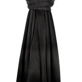 Shimmer sheen ribbed plain hijab veil