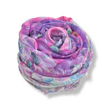 Vibrant Mosaic Print Scarf