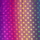 Reversible Pashmina - Rainbow Dots Print