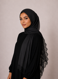 Modal Lace Border Hijab