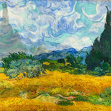 Golden Fields Landscape Scarf