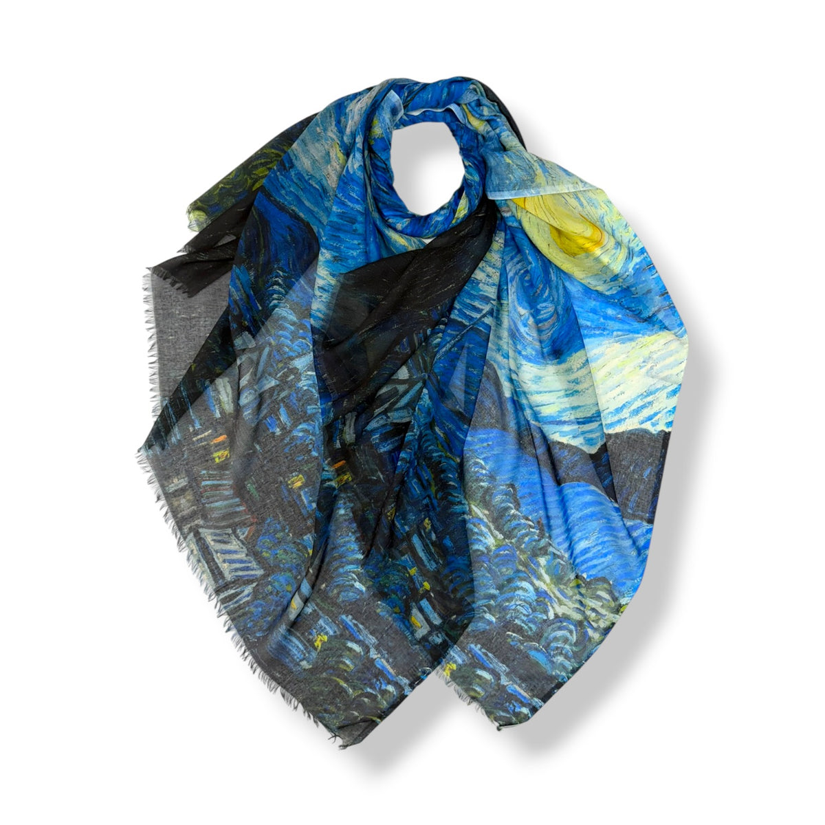 Starry Night Art Scarf