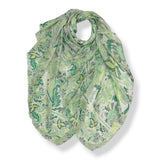 Botanical Garden Floral Print Scarf