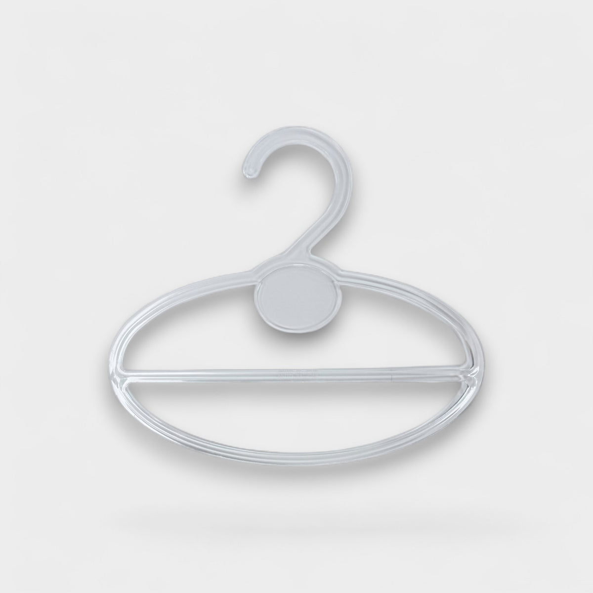 Clear Oval Scarf Display Hanger