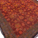 Rust Botanical Border Print Hijab