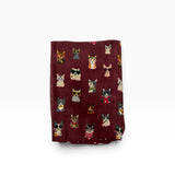 Funny Cat Print Scarf