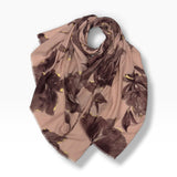 Rose Floral print scarf