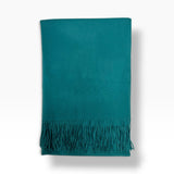 Classic Plain Cashmere Blend with Tassels - 10 + colours available