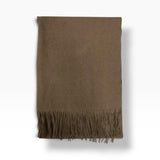 Classic Plain Cashmere Blend with Tassels - 10 + colours available